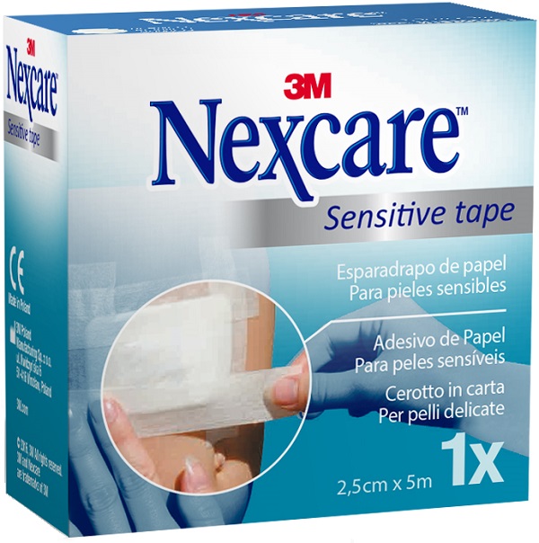 CEROTTO SU ROCCHETTO NEXCARE TRASPARENT TAPE 2,5X500CM CON DISPENSER - Antica Farmacia Ferrari