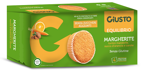 GIUSTO SENZA GLUTINE MARGHERITE EQUILIBRIO 180 G - Oltrefarma