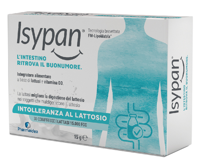 ISYPAN INTOLLERANZA LATTOSIO 30 COMPRESSE - Oltrefarma