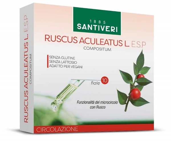 RUSCUS ACULEATUS ESP 10 FIALE DA 10 ML - Antica Farmacia Ferrari