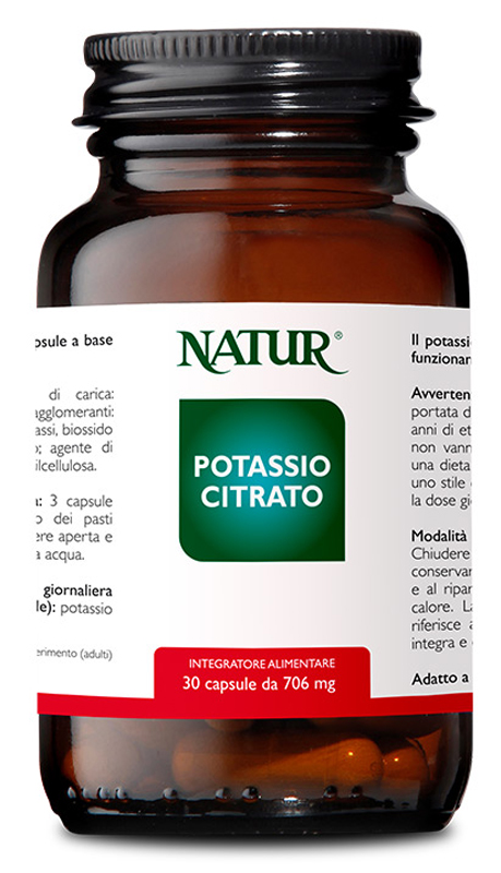 POTASSIO CITRATO 30 CAPSULE - Antica Farmacia Ferrari