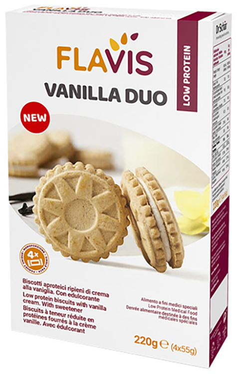 FLAVIS VANILLA DUO 220 G - Oltrefarma