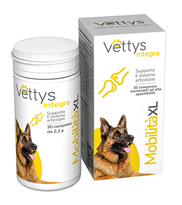 VETTYS INTEGRA MOBILITA' XL CANE 30 COMPRESSE MASTICABILI - Oltrefarma