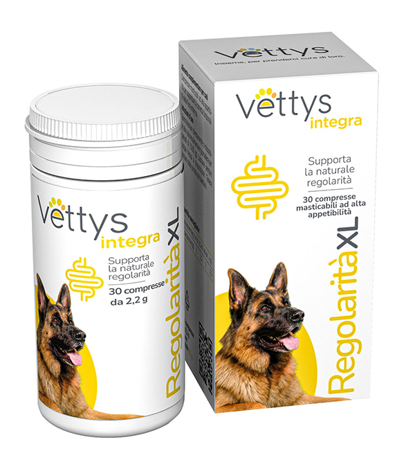 VETTYS INTEGRA REGOLARITA' XL CANE 30 COMPRESSE MASTICABILI - Oltrefarma