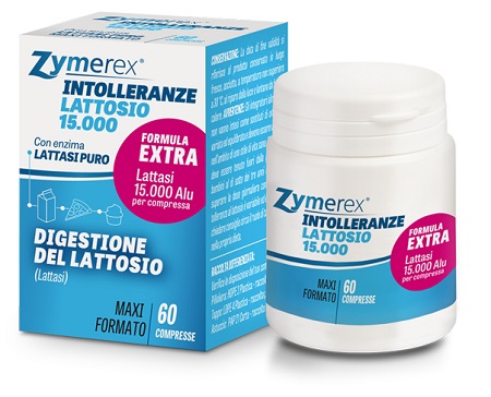 ZYMEREX INTOLLERANZE LATTOSIO 15000 60 COMPRESSE - Antica Farmacia Ferrari