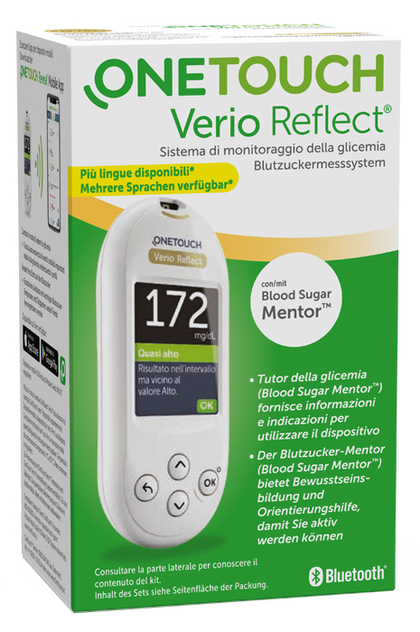 GLUCOMETRO ONE TOUCH VERIO REFLECT SYSTEM - Antica Farmacia Ferrari