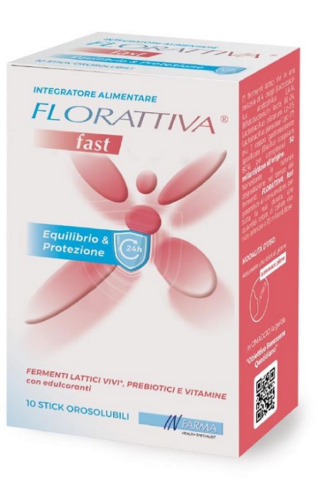 FLORATTIVA FAST 10 STICK OROSOLUBILI - Oltrefarma