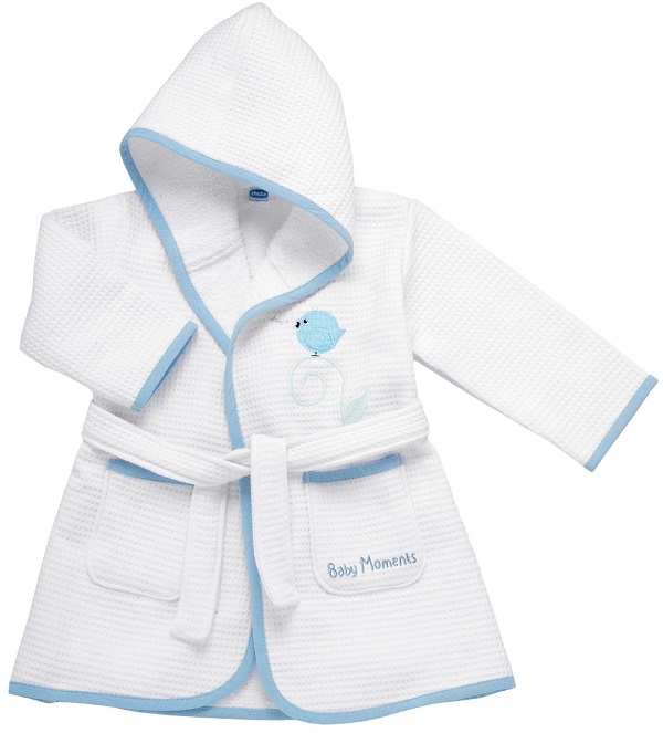 CHICCO ACCAPPATOIO PIQUET BLU 12M+ - Oltrefarma