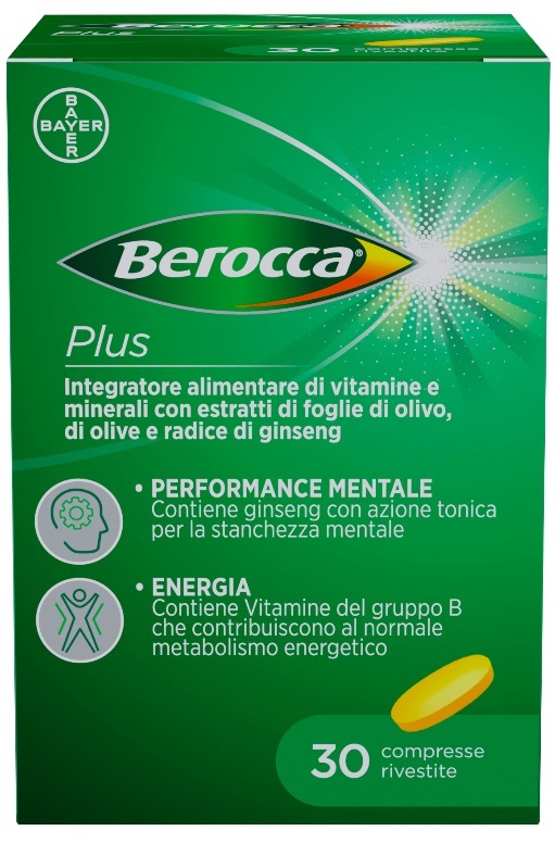 BEROCCA PLUS 30 COMPRESSE - Antica Farmacia Ferrari