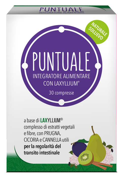 PUNTUALE CON LAXYLLIUM 30 COMPRESSE - Antica Farmacia Ferrari