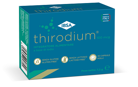 THIRODIUM 100MCG 30 CAPSULE MOLLI - Antica Farmacia Ferrari