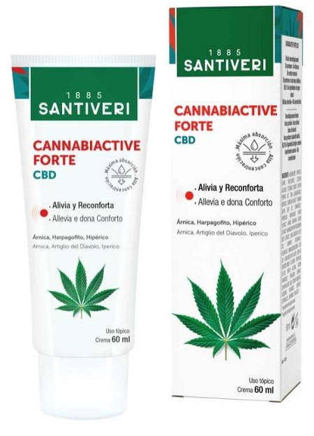 CANNABIACTIVE FORTE CBD CREMA 60 ML - Oltrefarma