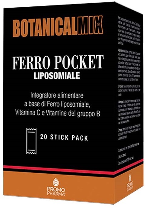 FERRO POCKET BOTANICAL MIX 20 STICK DA 2 G - Oltrefarma