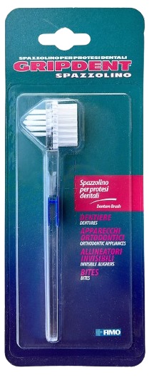 GRIPDENT SPAZZOLINO PER PROTESI DENTALI - Antica Farmacia Ferrari