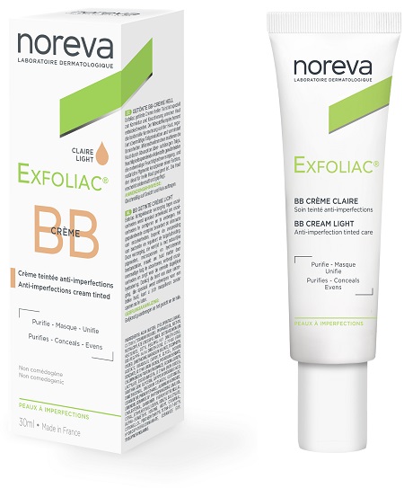EXFOLIAC BB CREME CLAIRE LIGHT 30 ML - Oltrefarma
