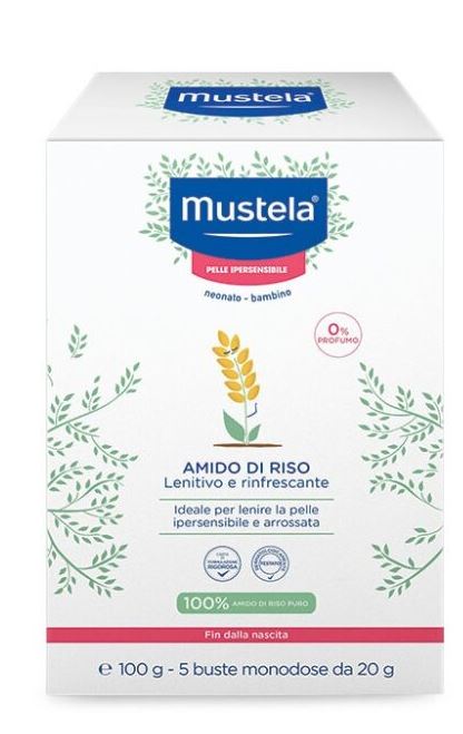 MUSTELA AMIDO DI RISO 100 G - Oltrefarma