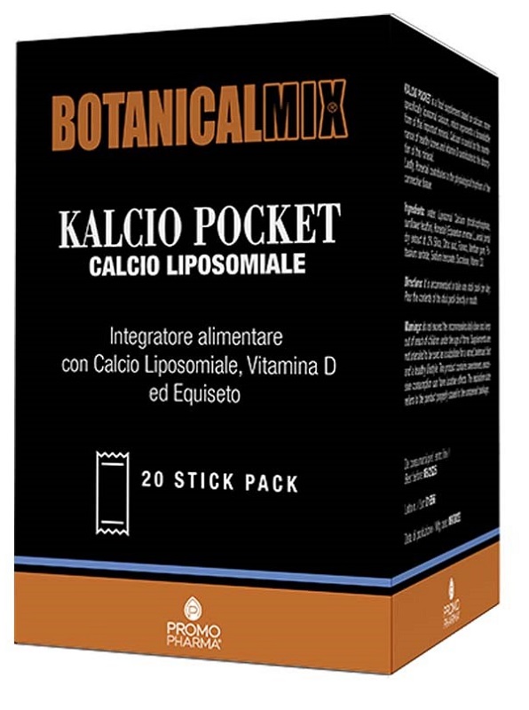 KALCIO POCKET BOTANICAL MIX 20 STICK DA 10 ML - Oltrefarma