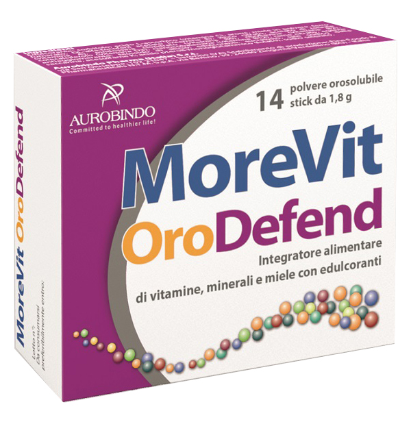 MOREVIT ORODEFEND 14 STICK 1,8 G CON EDULCORANTI - Oltrefarma
