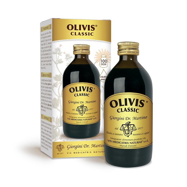 OLIVIS CLASSIC LIQUIDO ALCOLICO 200 ML - Antica Farmacia Ferrari