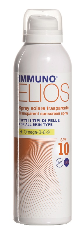 IMMUNO ELIOS SPRAY SOLARE TRASPARENTE SPF 10 150 ML - Antica Farmacia Ferrari