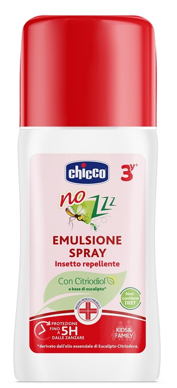 CHICCO ZANZA SPRAY INSETTOREPELLENTE 3Y 100 ML - Oltrefarma