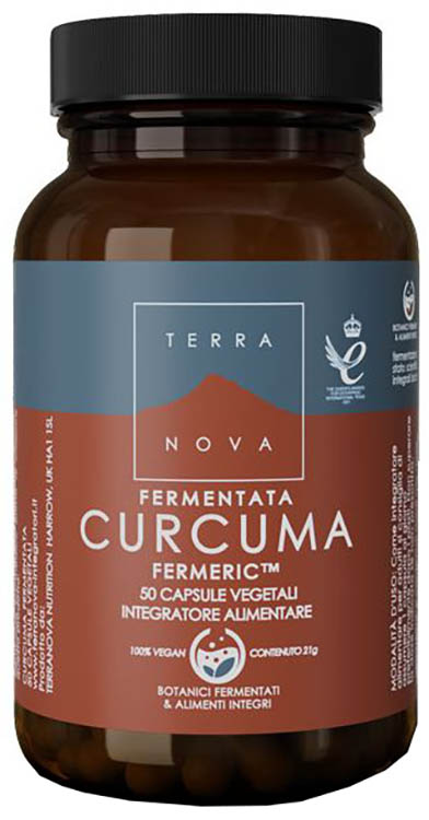 TERRANOVA CURCUMA FERMENTATA 50 CAPSULE - Oltrefarma