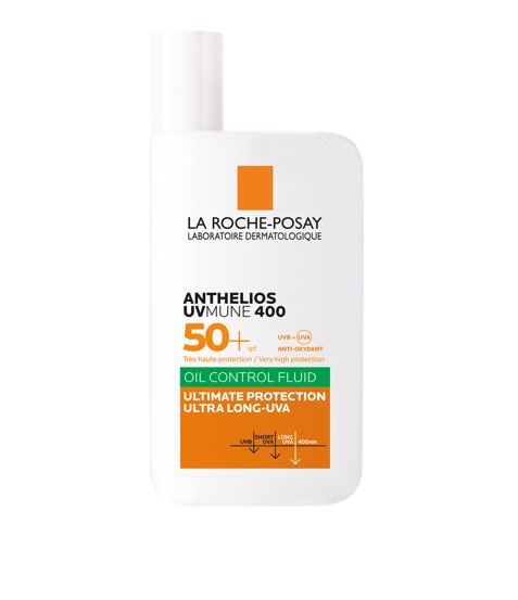 ANTHELIOS FLUIDO OIL CONTROL CON PROFUMO UVMUNE SPF50+ 50 ML - Oltrefarma
