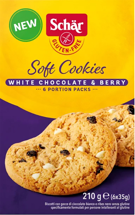 SCHAR SOFT COOKIE WHITE CHOCOLATE 210 G - Antica Farmacia Ferrari