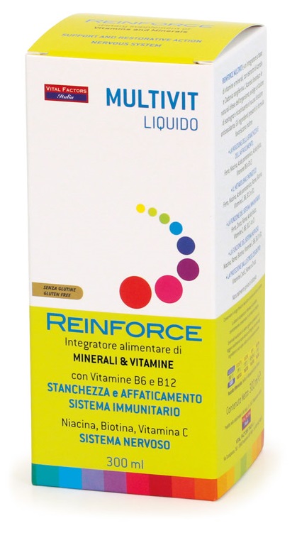 REINFORCE MULTIVITAMINE 300 ML - Oltrefarma