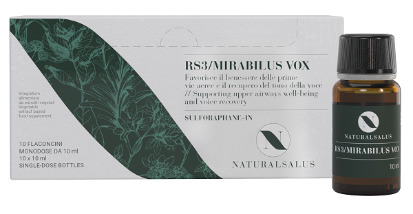 RS3 MIRABILUS VOX 10 FLACONCINI DA 10 ML - Antica Farmacia Ferrari
