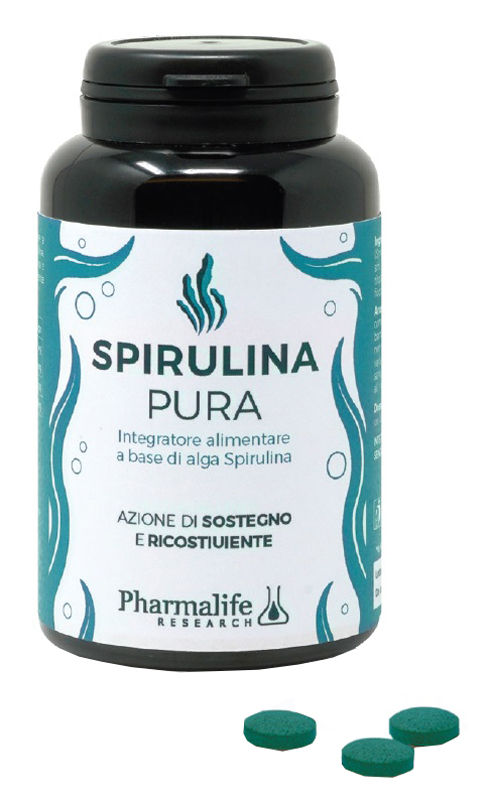 SPIRULINA PURA 180 COMPRESSE - Oltrefarma