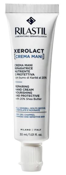 RILASTIL XEROLACT CREMA MANI NUTRIENTE E PROTETTIVA NUOVA FORMULA 30 ML - Antica Farmacia Ferrari