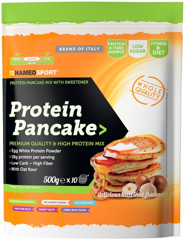 PROTEIN PANCAKE DELICIOUS HAZELNUT 500 G - Oltrefarma