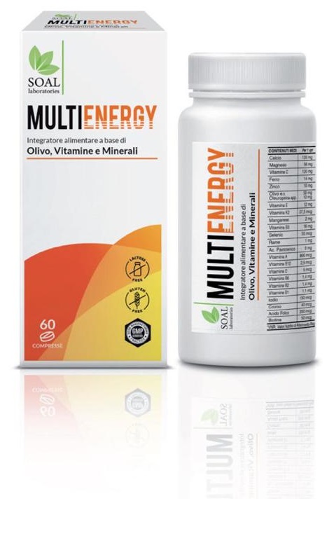 MULTIENERGY 60 COMPRESSE - Oltrefarma
