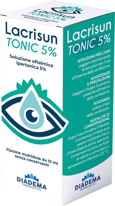 SOLUZIONE OFTALMICA IPERTONICA LACRISUN TONIC 5% 10 ML - Oltrefarma