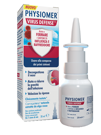 PHYSIOMER VIRUS DEFENSE 20 ML - Oltrefarma