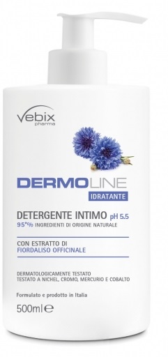 VEBIX DERMOLINE FIORDALISO DETERG.INTIMO 500 ML - Oltrefarma