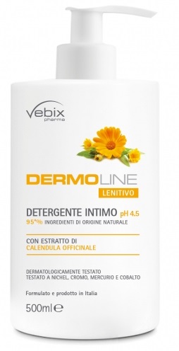 VEBIX DERMOLINE CALENDULA DETERG.INTIMO 500 ML - Oltrefarma