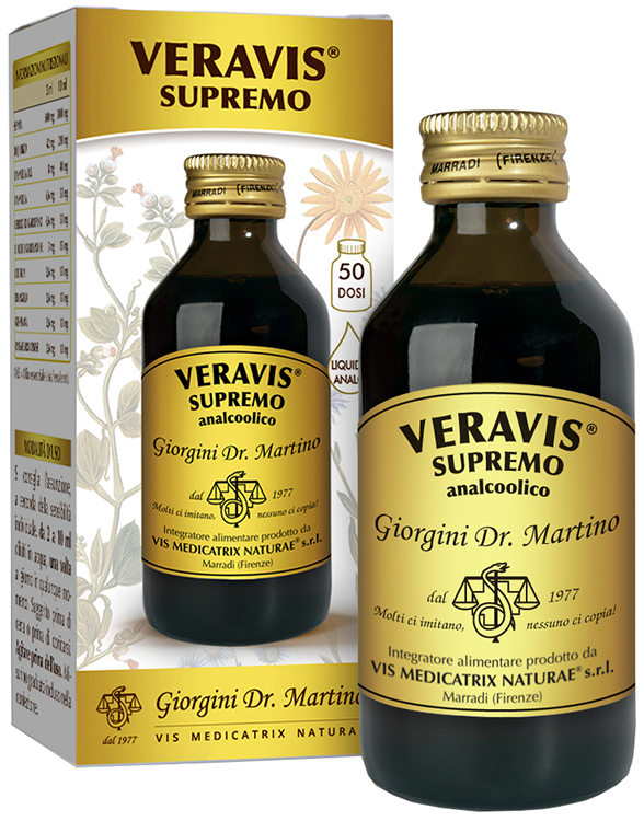 VERAVIS SUPREMO ANALCOLICO 100 ML - Antica Farmacia Ferrari
