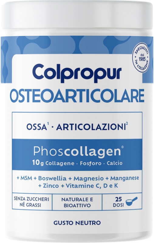 COLPROPUR POSH COLLAGENE OSTEOARTICOLARE NEUTRO COLPROPUR 325 G - Antica Farmacia Ferrari