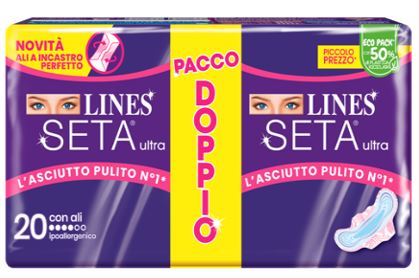 LINES SETA ULTRA ASSORBENTI ALI VP 20 PEZZI - Oltrefarma