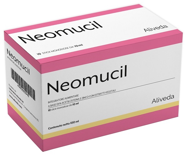 NEOMUCIL 10 STICK DA 10 ML - Antica Farmacia Ferrari