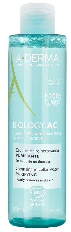 ADERMA BIOLOGY AC ACQUA MICELLARE DETERGENTE PURIFICANTE 200 ML - Oltrefarma