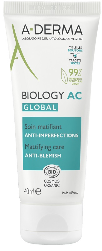 ADERMA BIOLOGY AC GLOBAL TRATTAMENTO OPACIZZANTE ANTI IMPERFEZIONI 40 ML - Antica Farmacia Ferrari