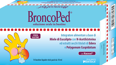 BRONCOPED SOLUZIONE ORALE 14 BUSTINE STICK PACK DA 10 ML - Oltrefarma
