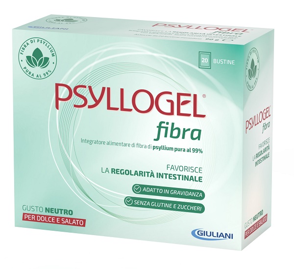 PSYLLOGEL FIBRA NEUTRO 20 BUSTINE - Antica Farmacia Ferrari