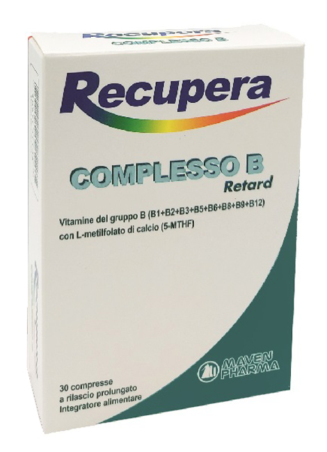 RECUPERA COMPLESSO B RETARD 30 COMPRESSE - Antica Farmacia Ferrari