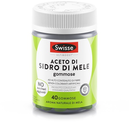 SWISSE ACETO DI SIDRO DI MELE 40 PASTIGLIE GOMMOSE - Oltrefarma