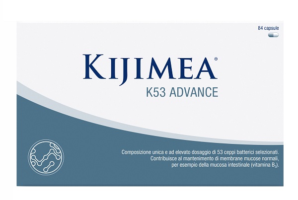 KIJIMEA K53 ADVANCE 84 CAPSULE SENZA EDULCORANTI SENZA GLUTINE SENZA LATTOSIO - Oltrefarma