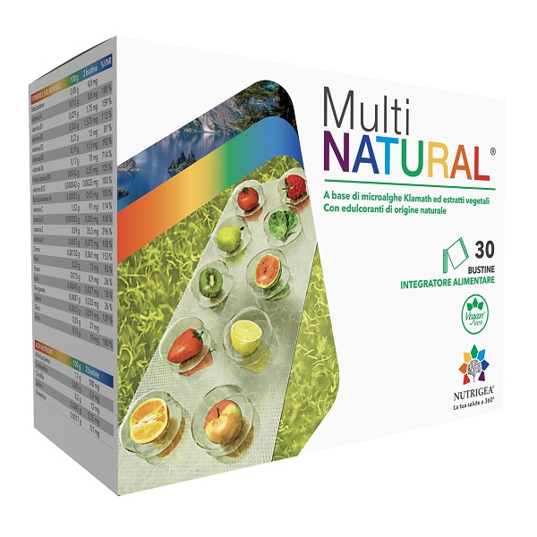 MULTINATURAL 30 BUSTINE DA 3 G CON EDULCORANTI DI ORIGINE NATURALE SENZA GLUTINE - Oltrefarma